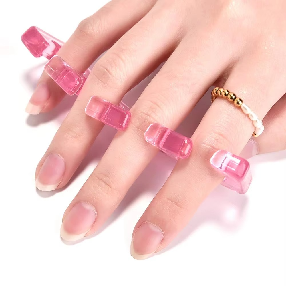 Soft Silicone Pedicure Toe Separators – Pair