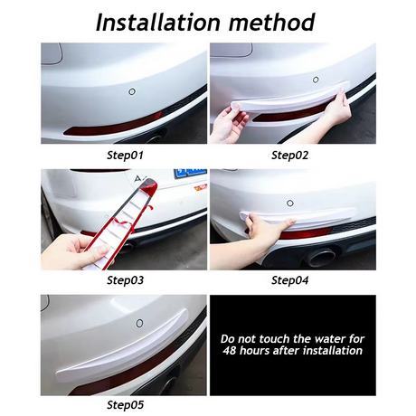 Anti Collision Car Bumper Guard Strip Car Sticker Door Edge Guards Trim Molding Protection Strip Scratch Protector Car Crash Bar