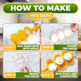 Shake rice ball mold spherical rice ball Shake rice ball Complementary food rice ball cute kitchen gadget