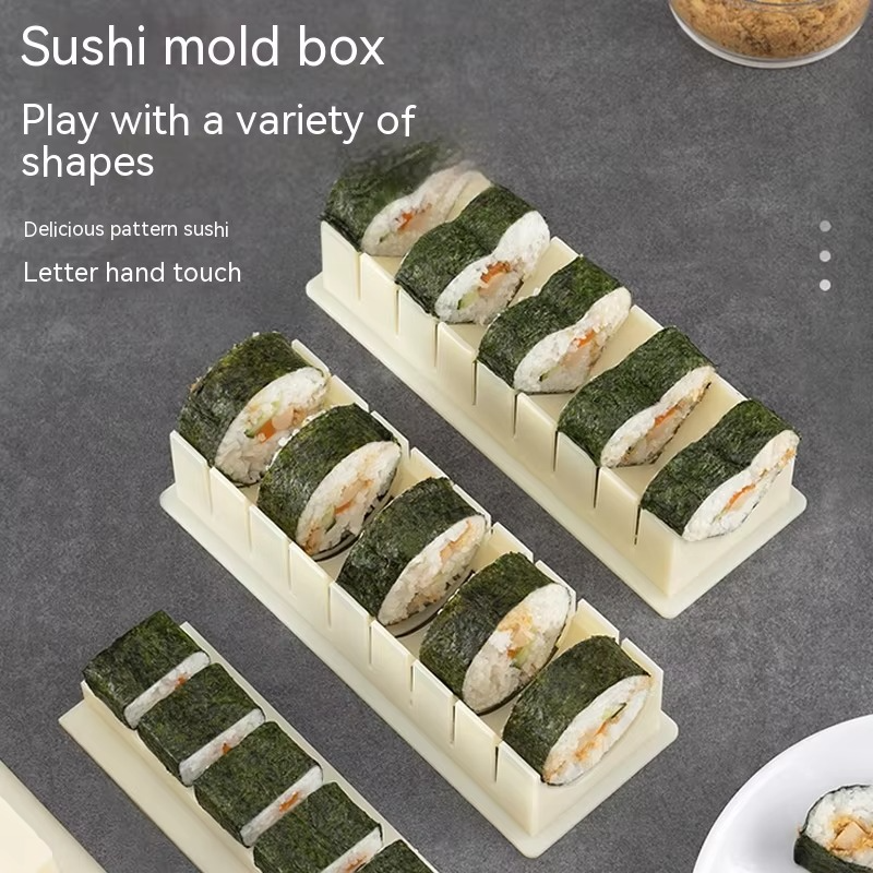 Beginner Sushi-Roll Maker & Rice-Mould Kit