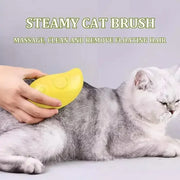 Pet Grooming Brush with Cool-Water Mist Reservoir