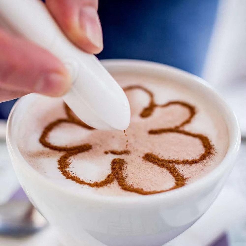 Electric Latte & Dessert Powder Decorating Pen