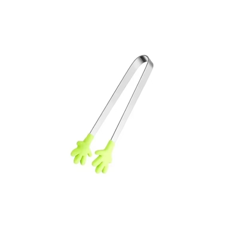 5-Inch Hand-Shaped Silicone Serving Tongs – 6 Options