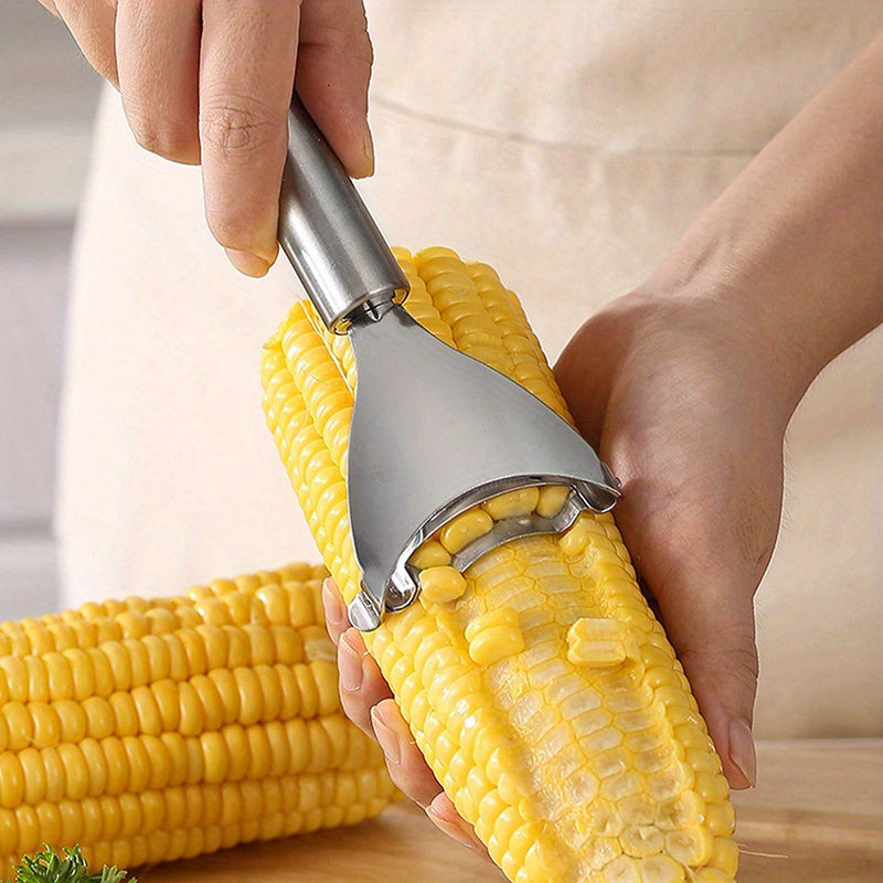 Serrated Stainless-Steel Corn Kernel Remover