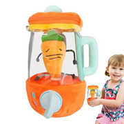 Pull-String Rotating Carrot Plush Toy