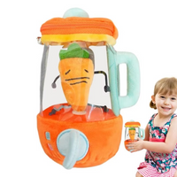 Pull-String Rotating Carrot Plush Toy