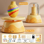 Kids’ Electric Pottery Wheel Craft Kit