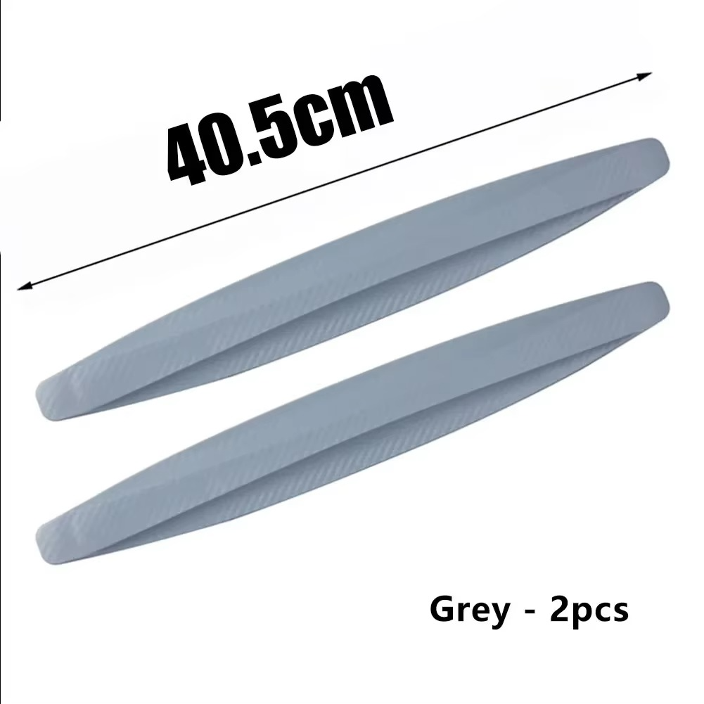 Adhesive Carbon-Look Car Bumper & Door Guard Strips – 9 Options