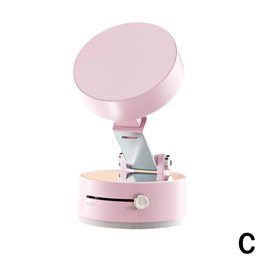 Foldable Suction-Base Magnetic Phone Holder – 3 Colours