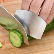 Stainless-Steel Finger Guard for Knife Preparation