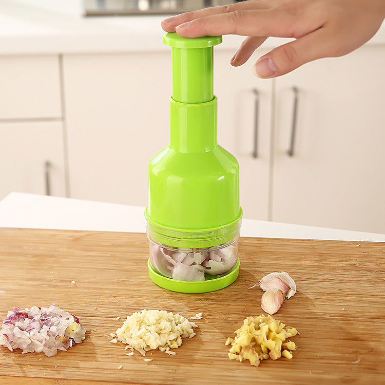 Manual Onion, Garlic & Vegetable Chopper – 9 × 21 cm