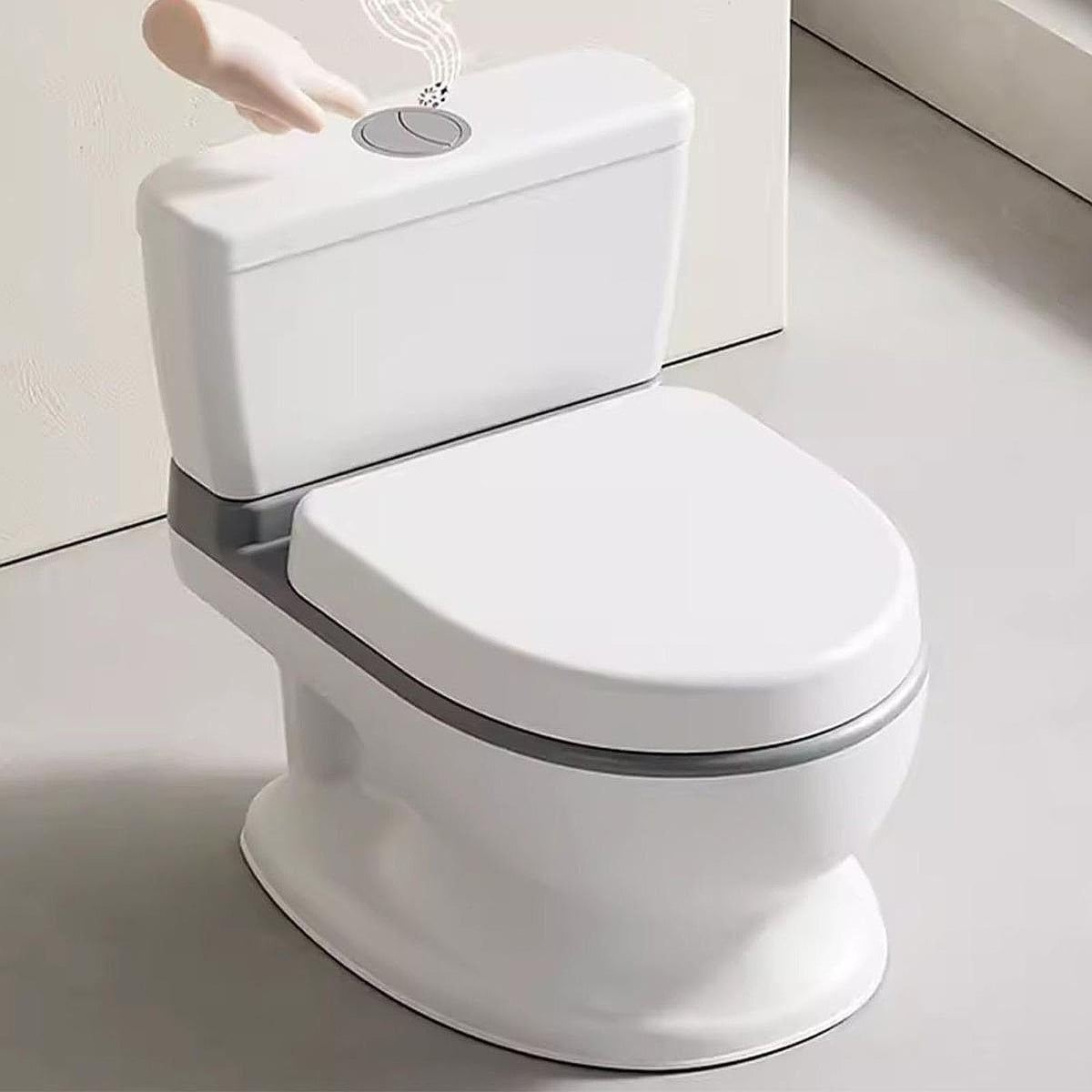 Realistic Children’s Potty Training Chair with Removable Bowl