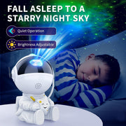 Astronaut Starry Sky Projection Light Full of Stars Ambient Light Spaceman Laser Nebula Water Ripple Bedroom Projection Light
