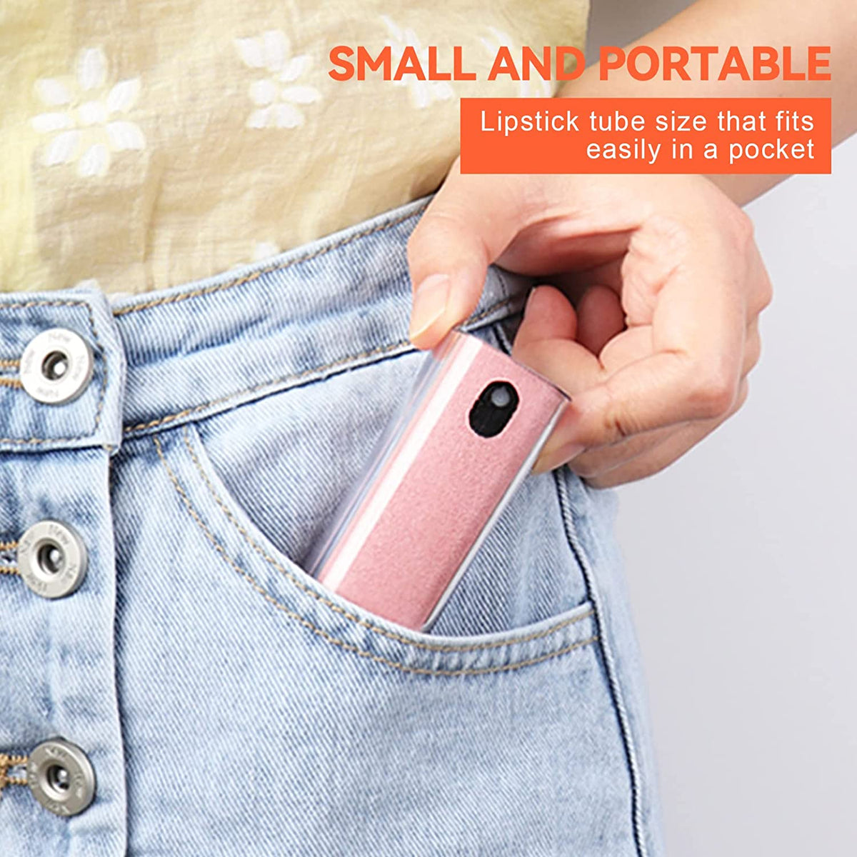 2-in-1 Refillable Screen-Cleaner Spray & Microfibre Wiper