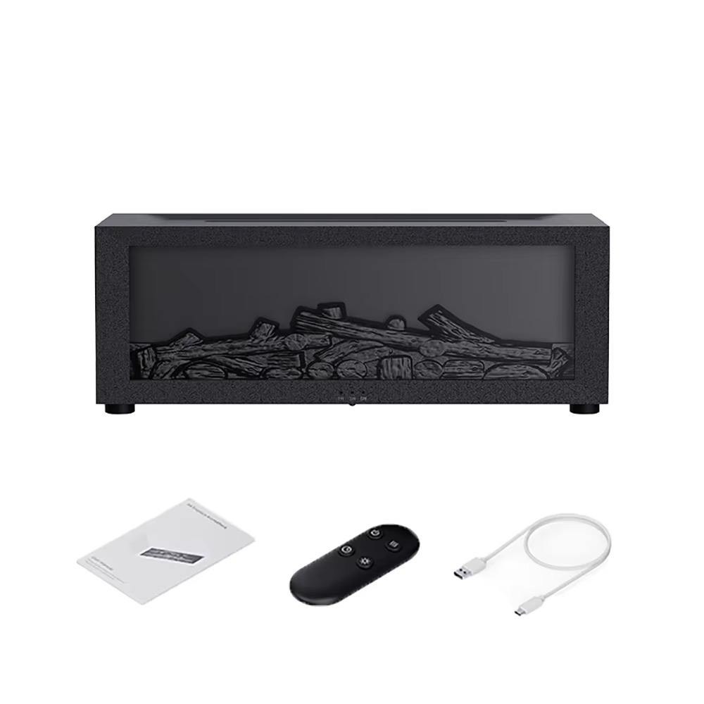 150 mL Flame-Effect Aroma Diffuser with Remote – 2 Colours