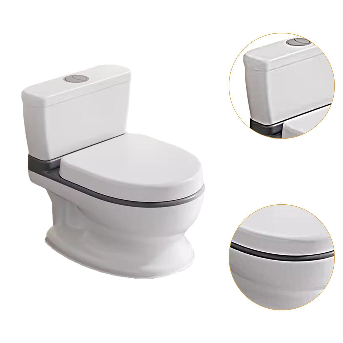 Realistic Children’s Potty Training Chair with Removable Bowl