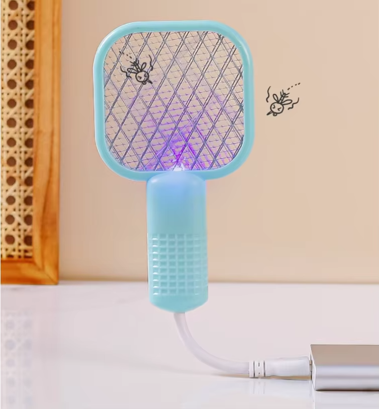 USB-Powered Electric Mosquito Swatter Lamp – 3 Colours