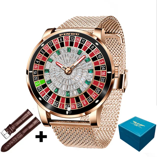 PINDU NH35 Automatic Roulette-Dial Watch – 5 Colourways