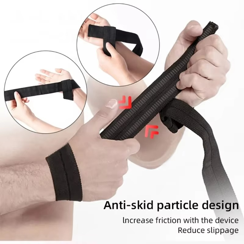 Anti-Slip Weight-Lifting Straps – Pair