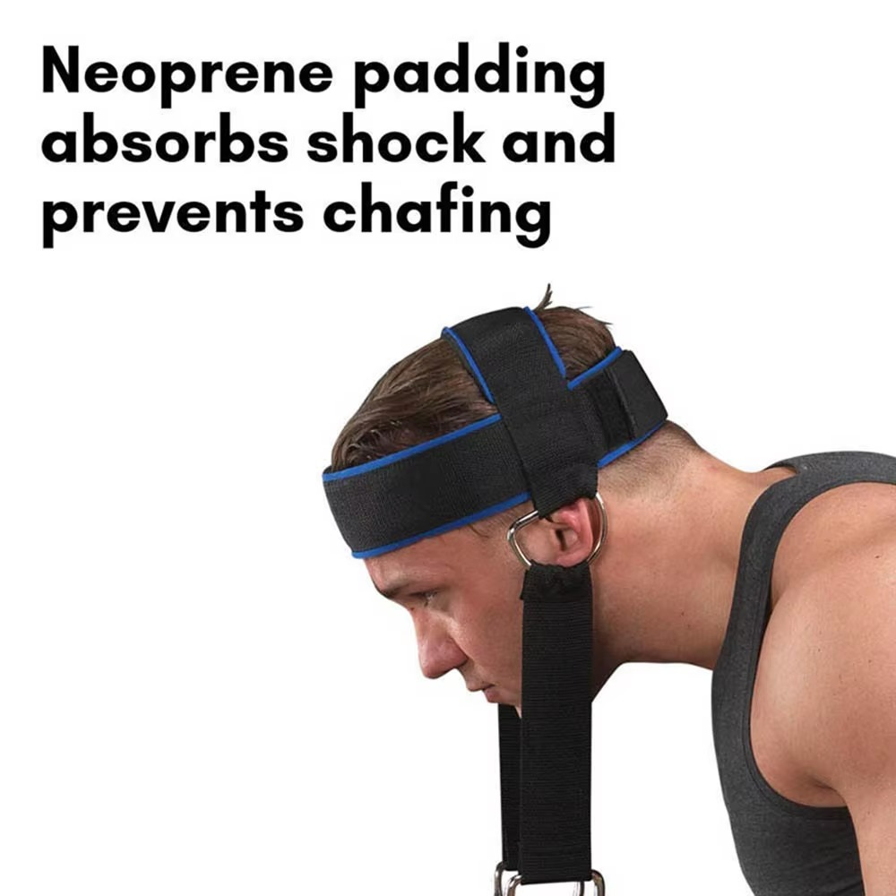 Head Neck Training Head Harness Body Strengh Exercise Strap Adjustable Neck Power Training Weight Bearing cap