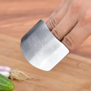 Stainless-Steel Finger Guard for Knife Preparation