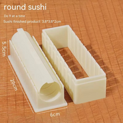 Beginner Sushi-Roll Maker & Rice-Mould Kit