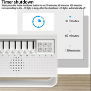 3 in 1 HIFI Bluetooth Speaker White Noise Sleep Aid Night Light Humidifier Machine with Free Combination of 8 Goup Nature Sound