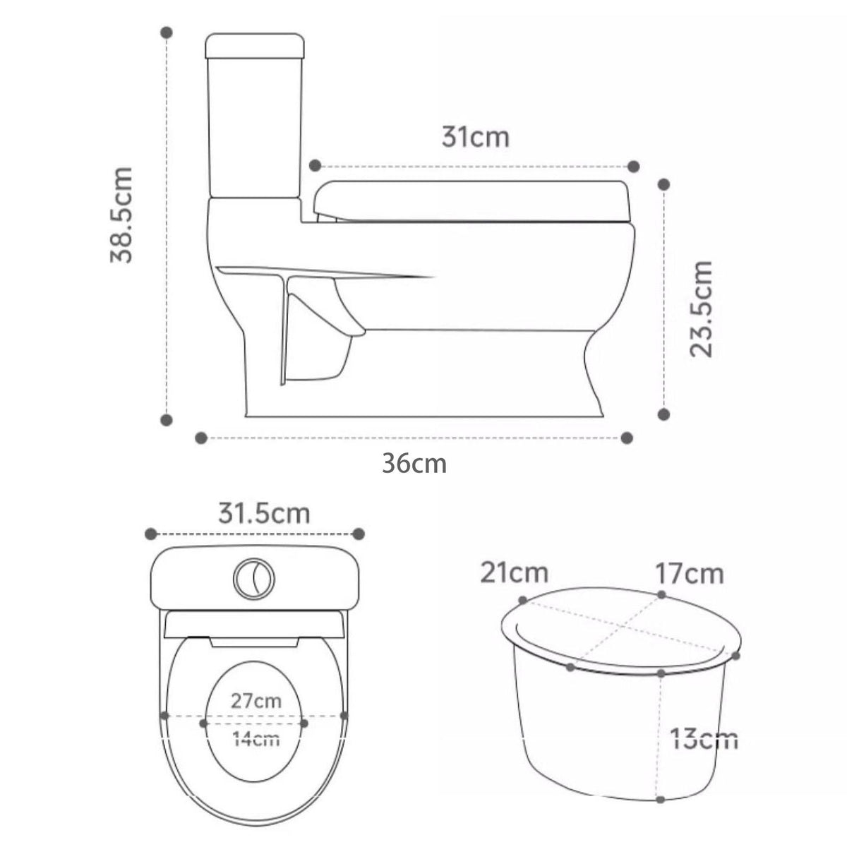 Realistic Children’s Potty Training Chair with Removable Bowl