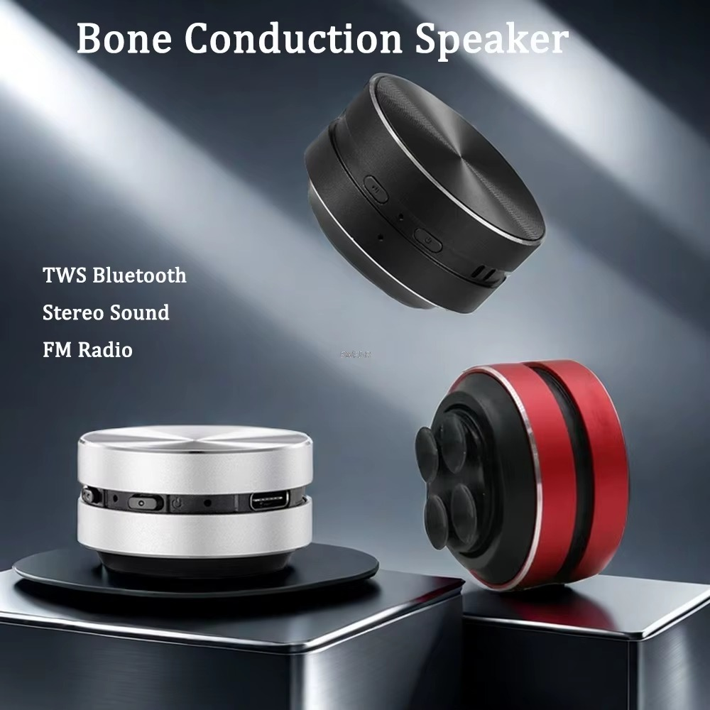 Mini Bluetooth Surface-Resonance Speaker with Microphone