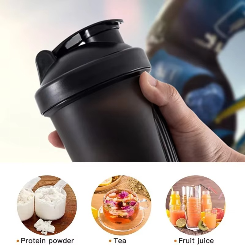 Reusable Protein Shaker Bottle