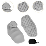 Weight Lifting Grips Hand Protection Sturdy Gym Grips Fingerless for Crosstraining Sports Fitness Bodybuilding Equipment (2Pcs)