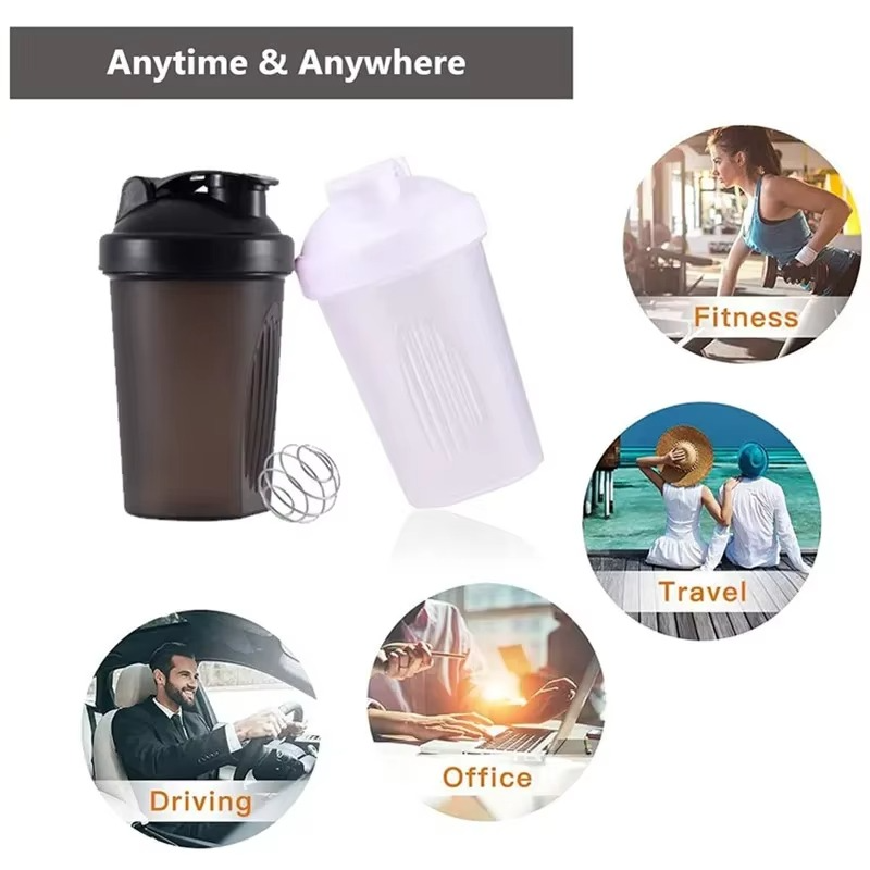 Reusable Protein Shaker Bottle