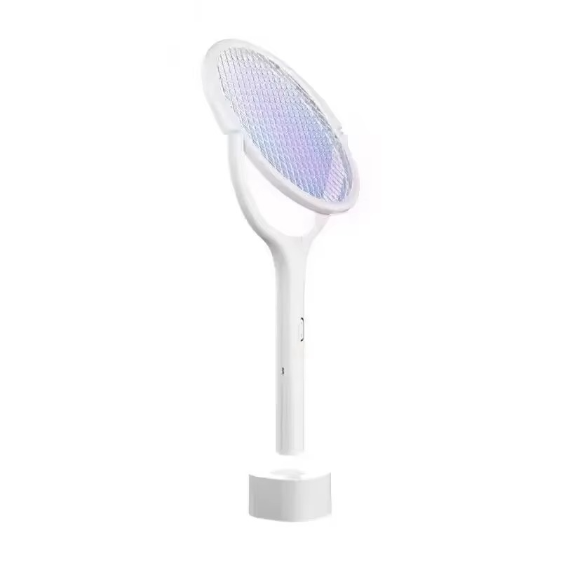2-in-1 USB-Rechargeable Electric Insect Swatter with Stand
