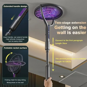 2-in-1 USB-Rechargeable Electric Insect Swatter with Stand
