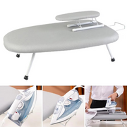 Foldable Mini Ironing Board with Washable Cover & Iron Rest