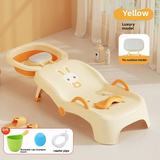 Portable Kids Shampoo Chair Foldable Salon Seat Chair With Shampoo Basin For Boys Girls Bath Product Can Sit and Adjust