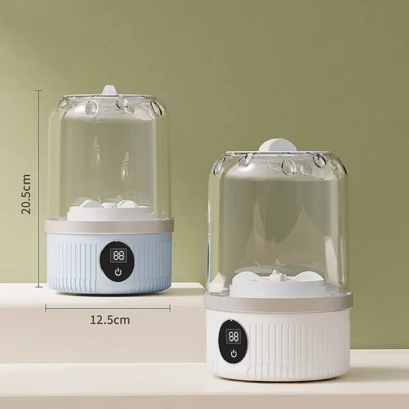 Cordless 1L Mini Washer with Dehydration Function