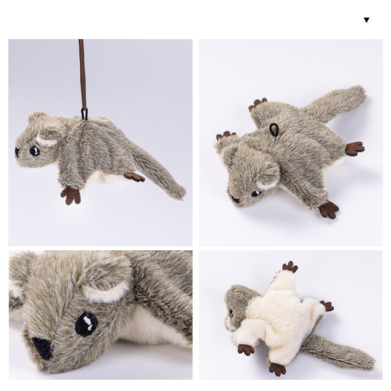 Rechargeable Flapping Bird Cat Toy with Chirping Sound & Catnip