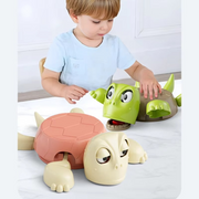 Articulated Panicked-Turtle 3D-Printed Coaster