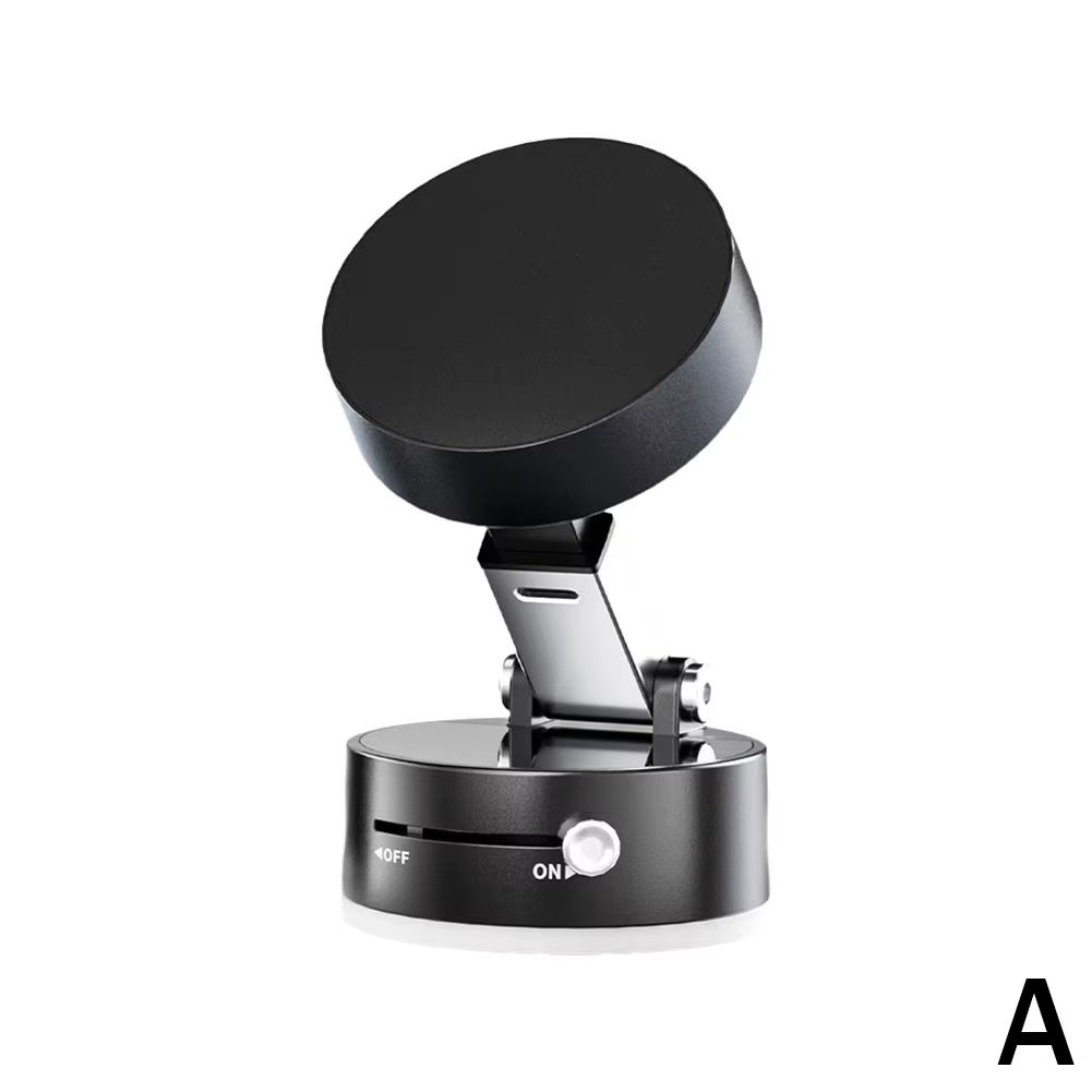 Foldable Suction-Base Magnetic Phone Holder – 3 Colours