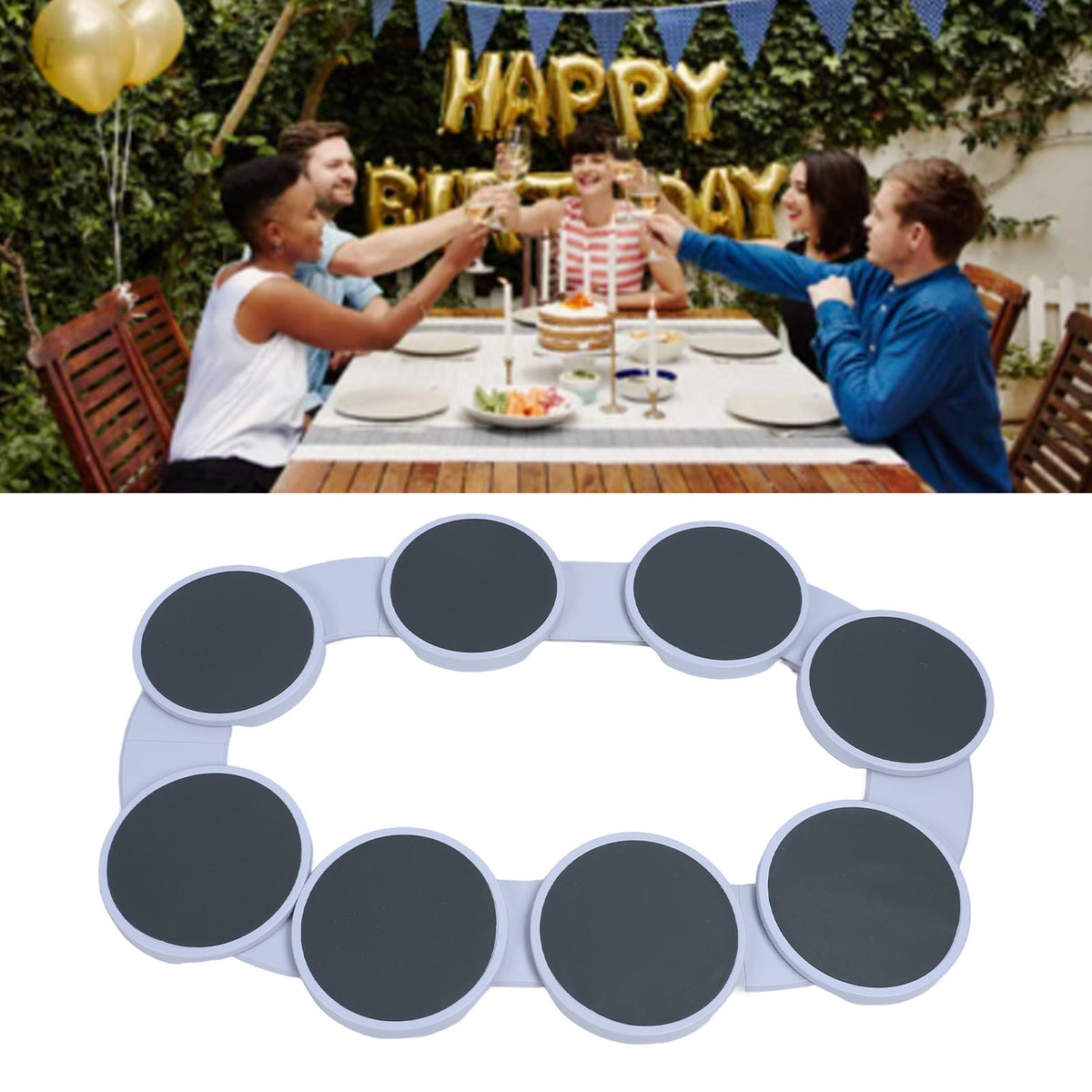 360° Rotating Dining-Table Serving Tray