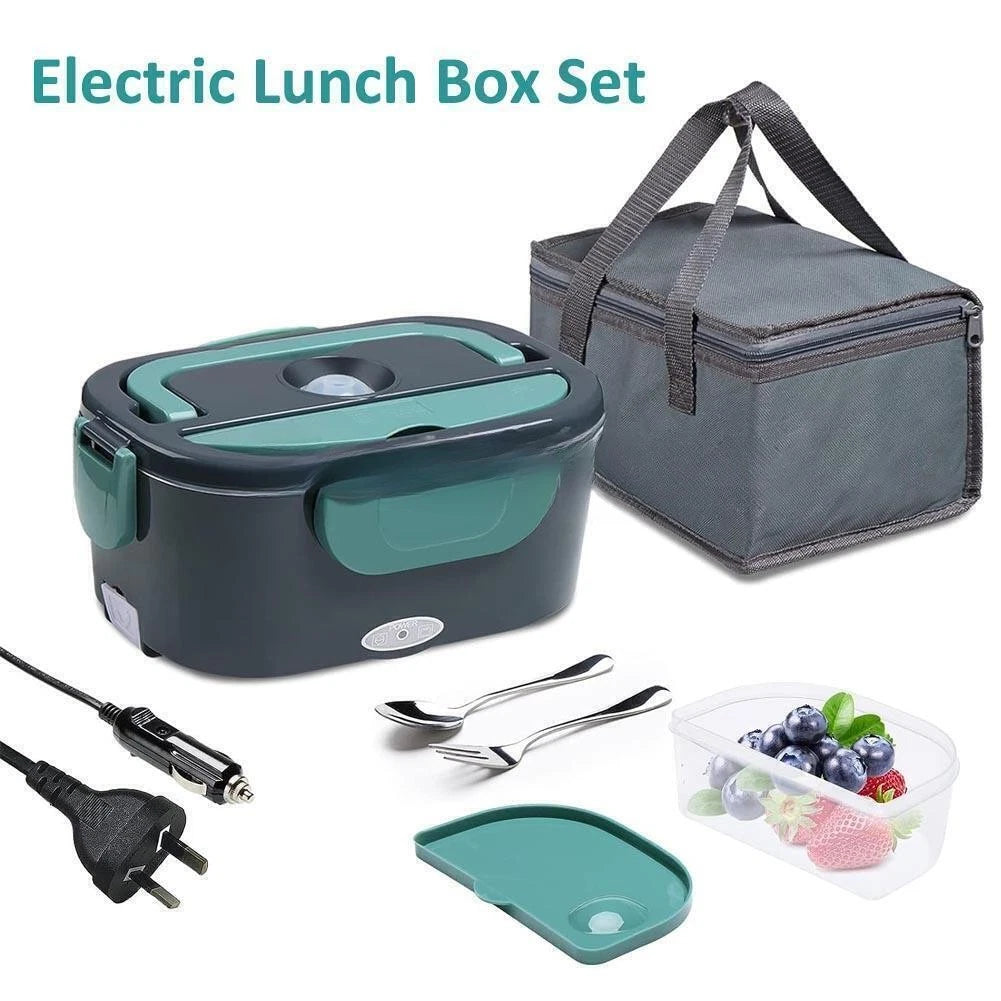 Electric Lunch Box Food Heated 12V 220V Portable Food Warmer Heater for Car/Home