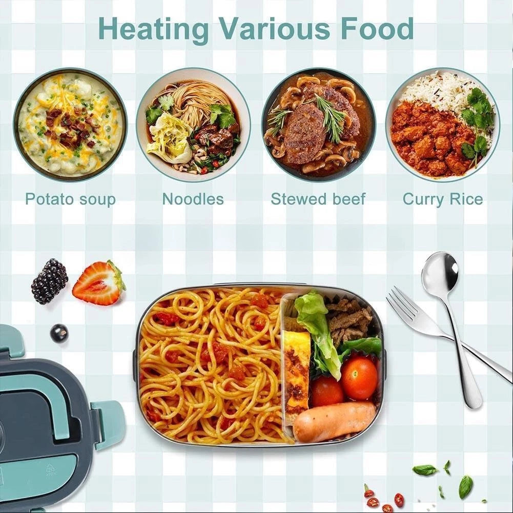 Electric Lunch Box Food Heated 12V 220V Portable Food Warmer Heater for Car/Home