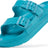 Women’s EVA Platform Slides with Adjustable Double Buckles