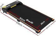 Everfit 3-in-1 Walking Pad Treadmill with 12% Incline