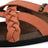 Women’s Braided-Detail Flat Sandals with Adjustable Buckle