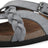 Women’s Braided-Detail Flat Sandals with Adjustable Buckle