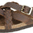 Women’s Braided-Detail Flat Sandals with Adjustable Buckle