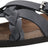 Women’s Braided-Detail Flat Sandals with Adjustable Buckle