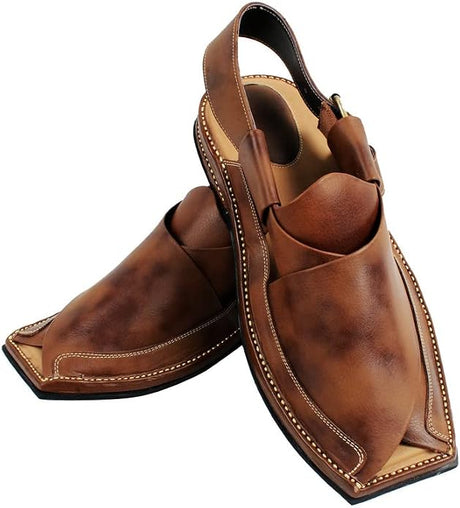 Men’s Handmade Leather Norozi Chappal Sandals